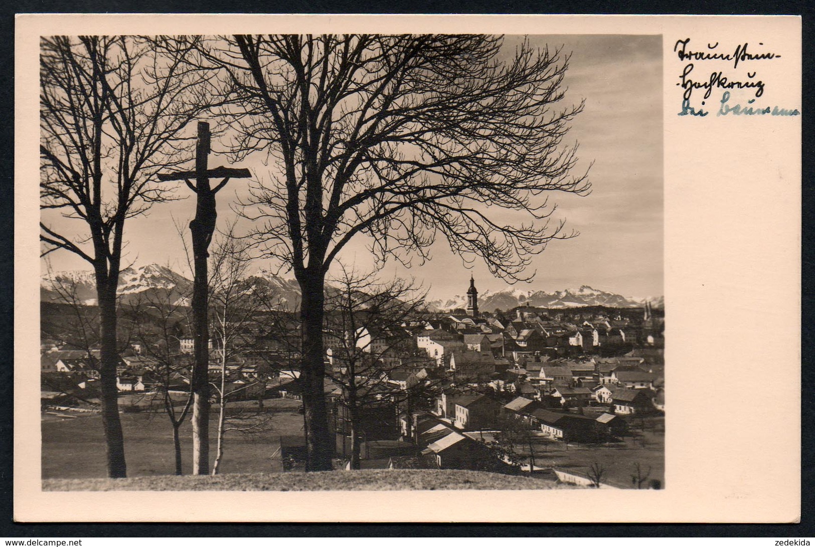 9787 - Alte Foto Ansichtskarte - Traunstein - Gel 1942 - Zierer - Traunstein