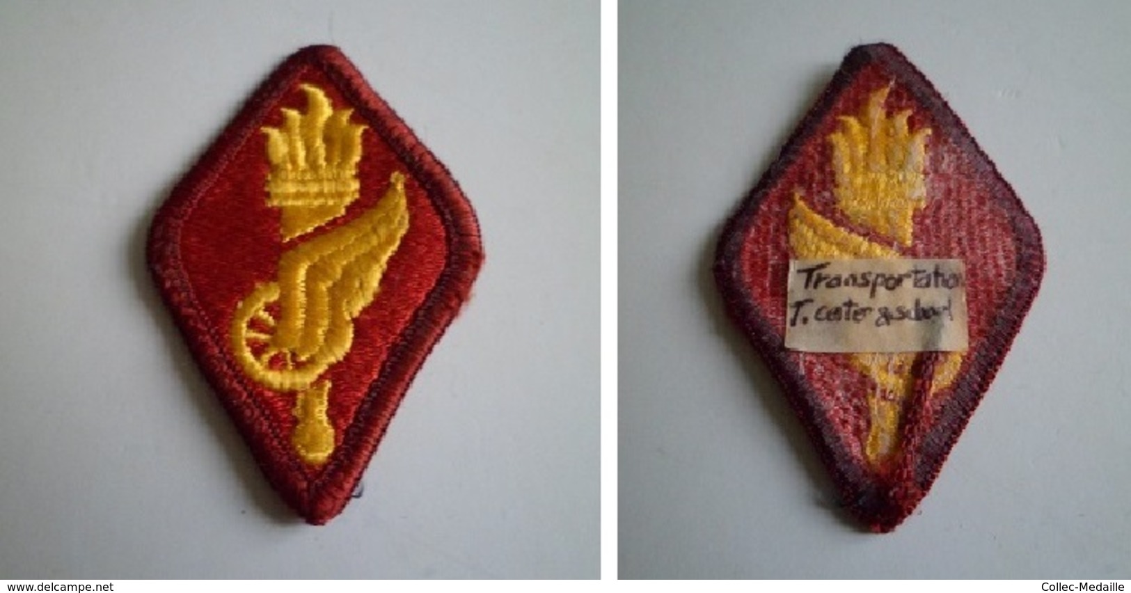 US ARMY Military Patch - Training Center & School - Transportation - Ecussons Tissu