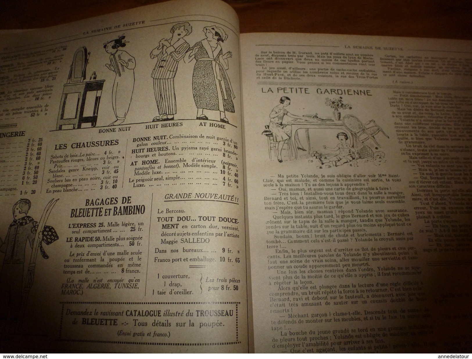 1931 LSDS  Bécassine Fait Du Scoutisme  (Bécassine Se Fache Contre Les Scouts Louveteaux; La Reine VICTORIA ; Etc - La Semaine De Suzette