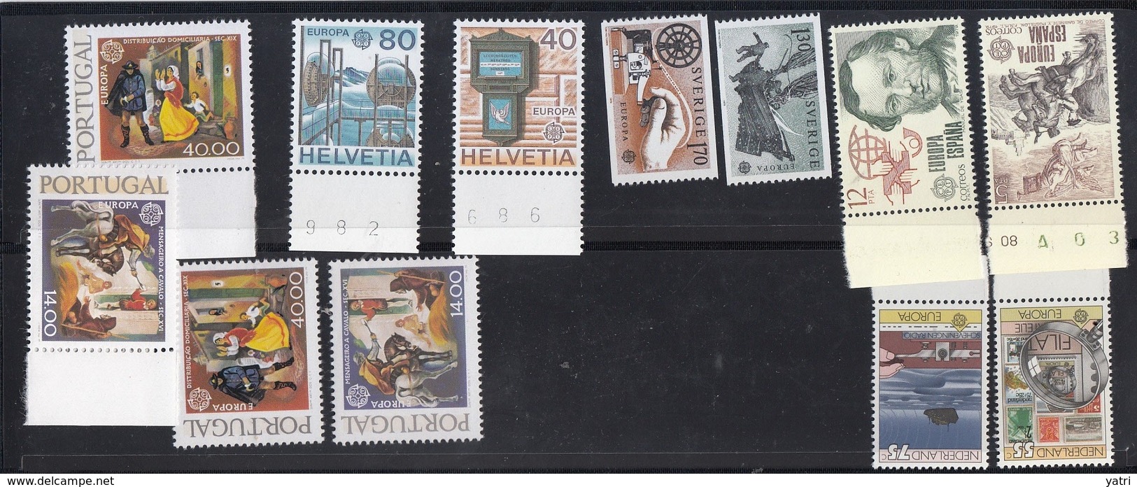 Europa Cept (1979) - Annata Completa - Complete Year Set ** (Portogallo = X+y) - Full Years