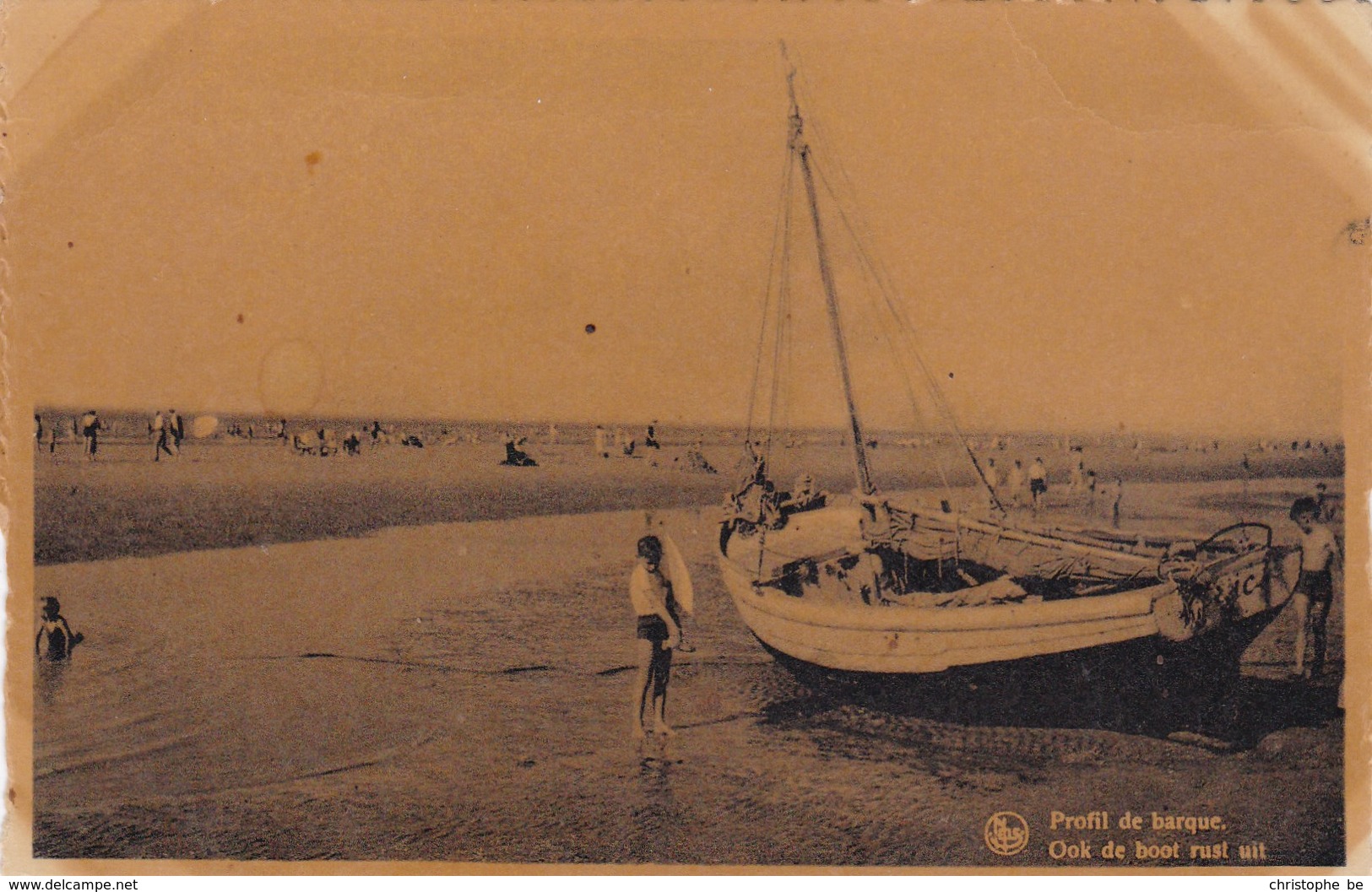 Ook De Boot Rust Uit, St Laurentinusstrand Westende (31968) - Westende