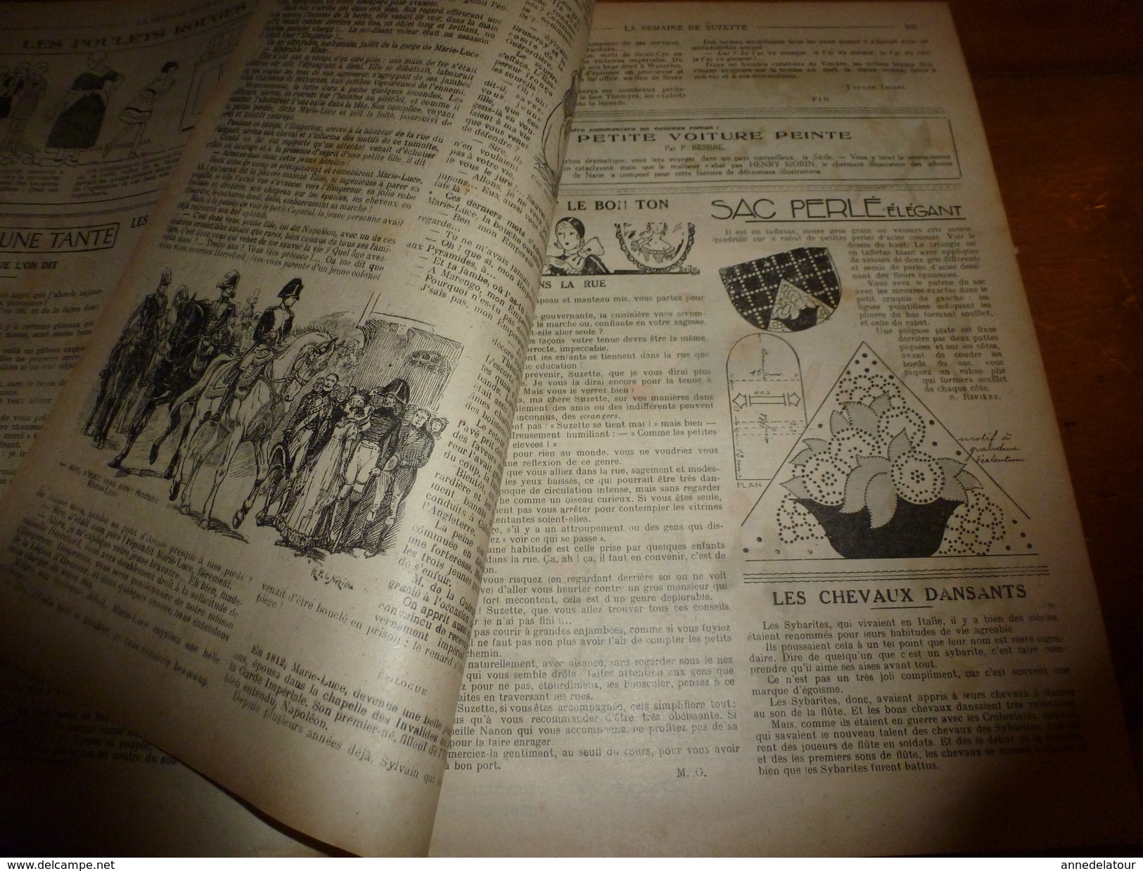 1931 LSDS  Bécassine Fait Du Scoutisme  (La Mauvaise Idée ); Les Poulets Rouges;  Etc - La Semaine De Suzette