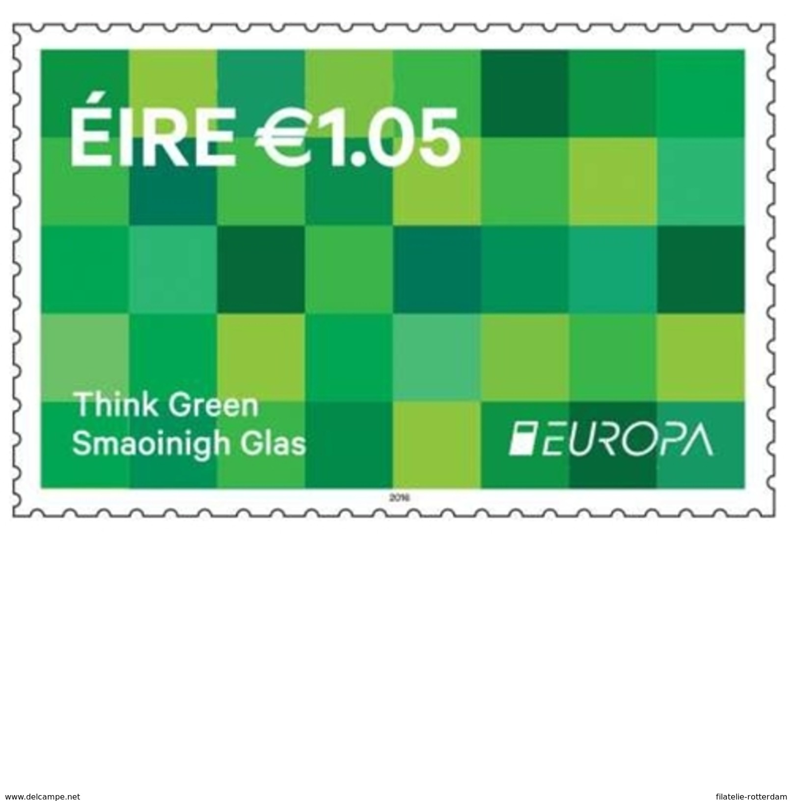 Ierland / Ireland - Postfris / MNH - Complete Serie Europa, Denk Groen 2016 - Neufs