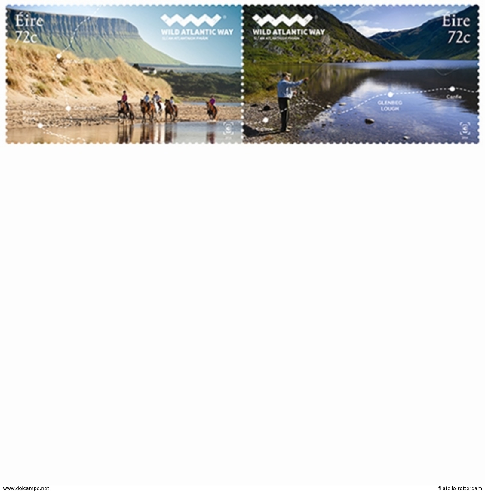 Ierland / Ireland - Postfris / MNH - Complete Set Wild Atlantic Ways 2016 - Neufs