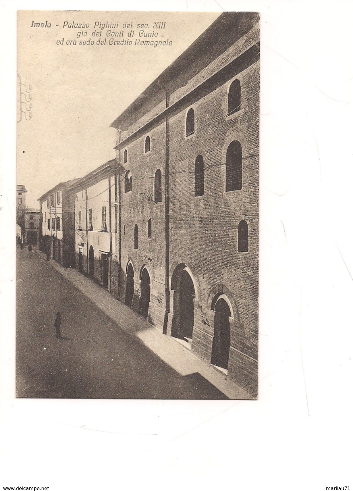 M4101 Emilia Romagna IMOLA Palazzo Pighini Non Viaggiata. - Imola