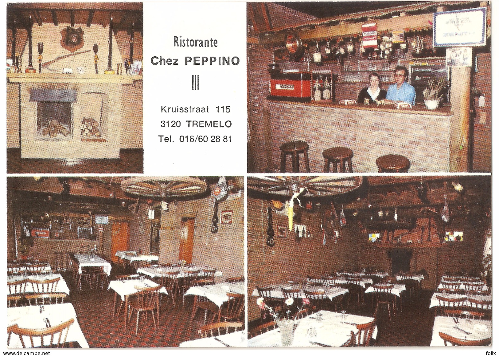 Tremelo - Ristorante Chez Peppino, Kruisstraat 115, Tremelo - Tremelo