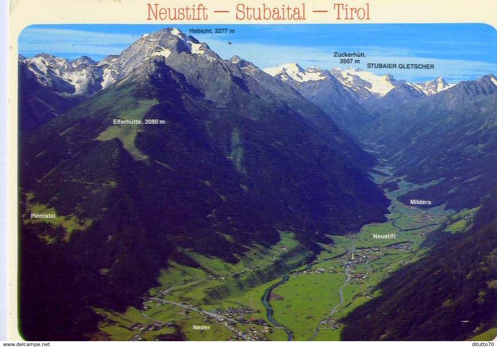 Neustift - Stubaital - Tirol - Formato Grande Viaggiata - E - Neustift Im Stubaital