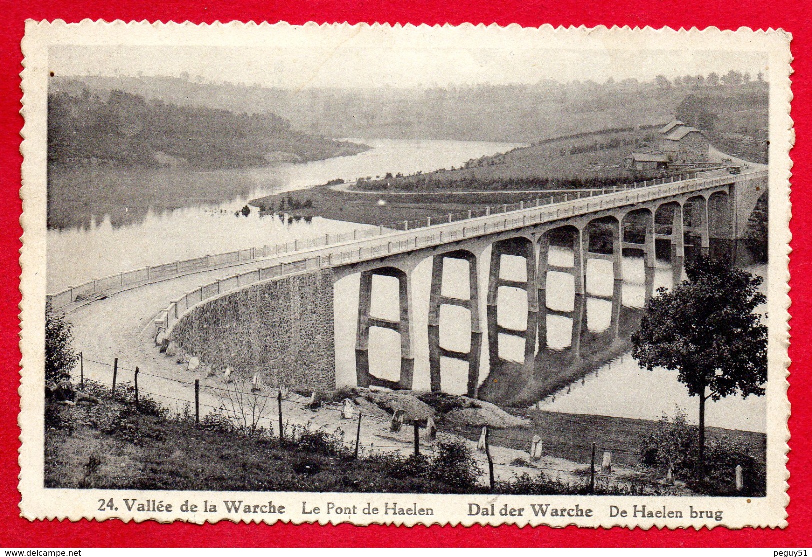 Robertville (Waimes). Le Pont De Haelen Sur Le Lac De Robertville - Waimes - Weismes