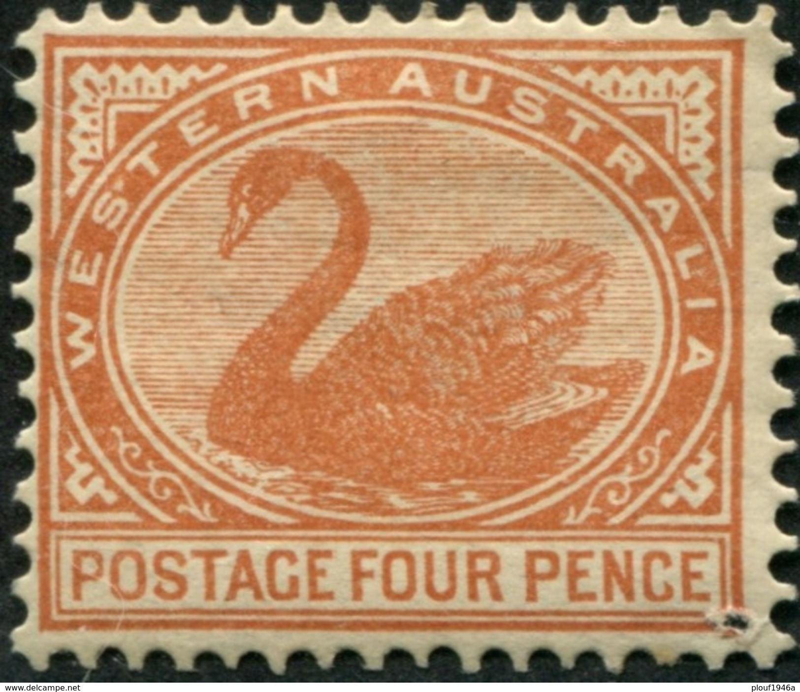 Pays :  47,1 (Australie Occidentale  : Dominion)      Yvert Et Tellier N° :  64 (A) (*) - Mint Stamps