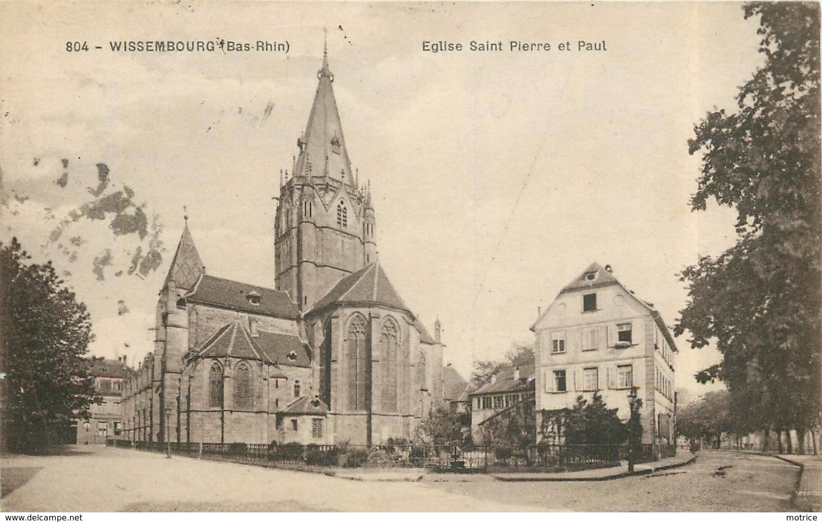 WISSEMBOURG - église Saint Pierre Et Paul.. - Wissembourg