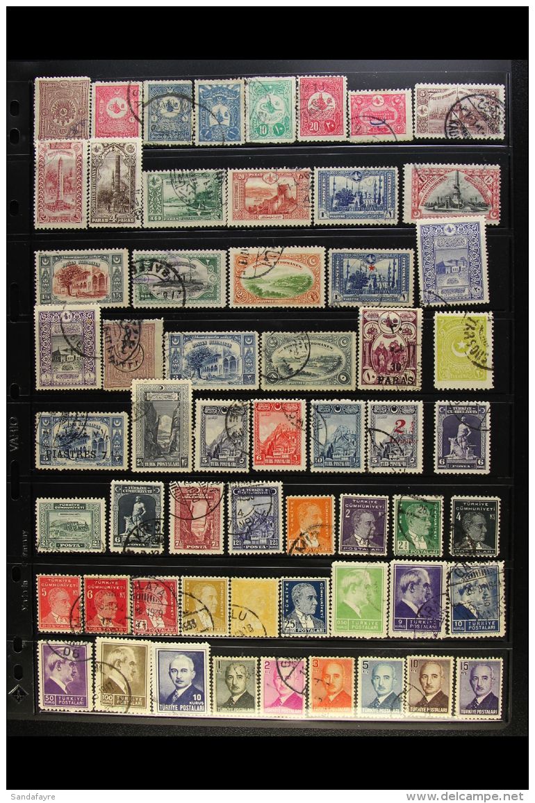 1901-71 ALL DIFFERENT USED COLLECTION A Most Useful Collection, Presented Chronologically On A Series Of Double... - Otros & Sin Clasificación