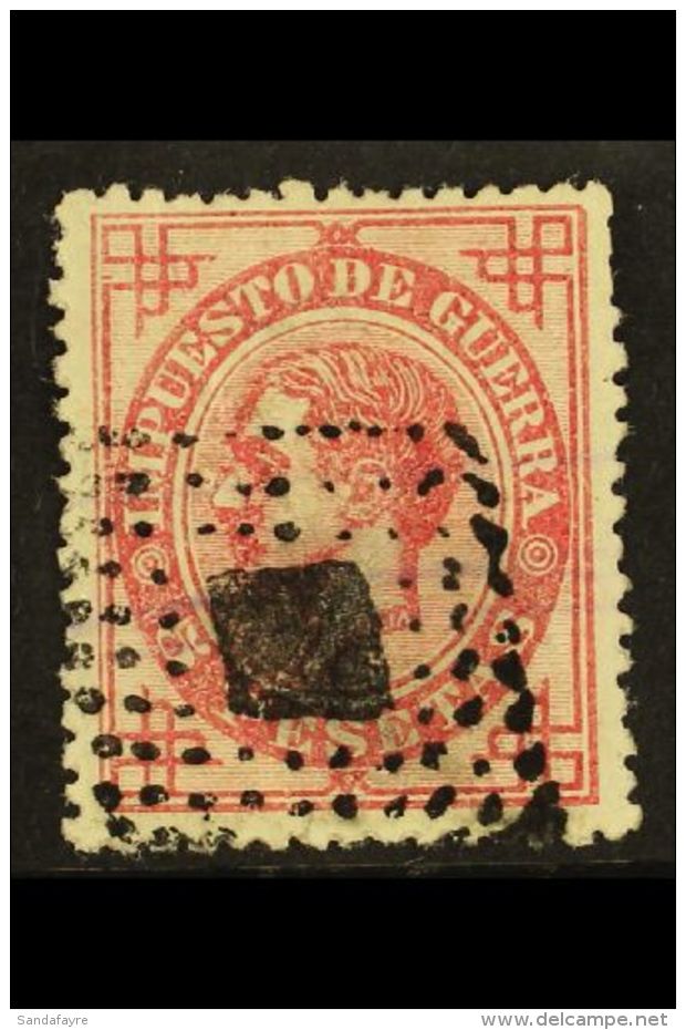 WAR TAX 1876 5p Rose, SG W257, Very Fine Used. Scarce And Elusive Stamp. For More Images, Please Visit... - Otros & Sin Clasificación