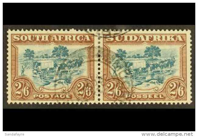 1930-45 2s6d Blue-green &amp; Brown, SG 49, Very Fine Used, 1941 Dated Postmark. For More Images, Please Visit... - Sin Clasificación