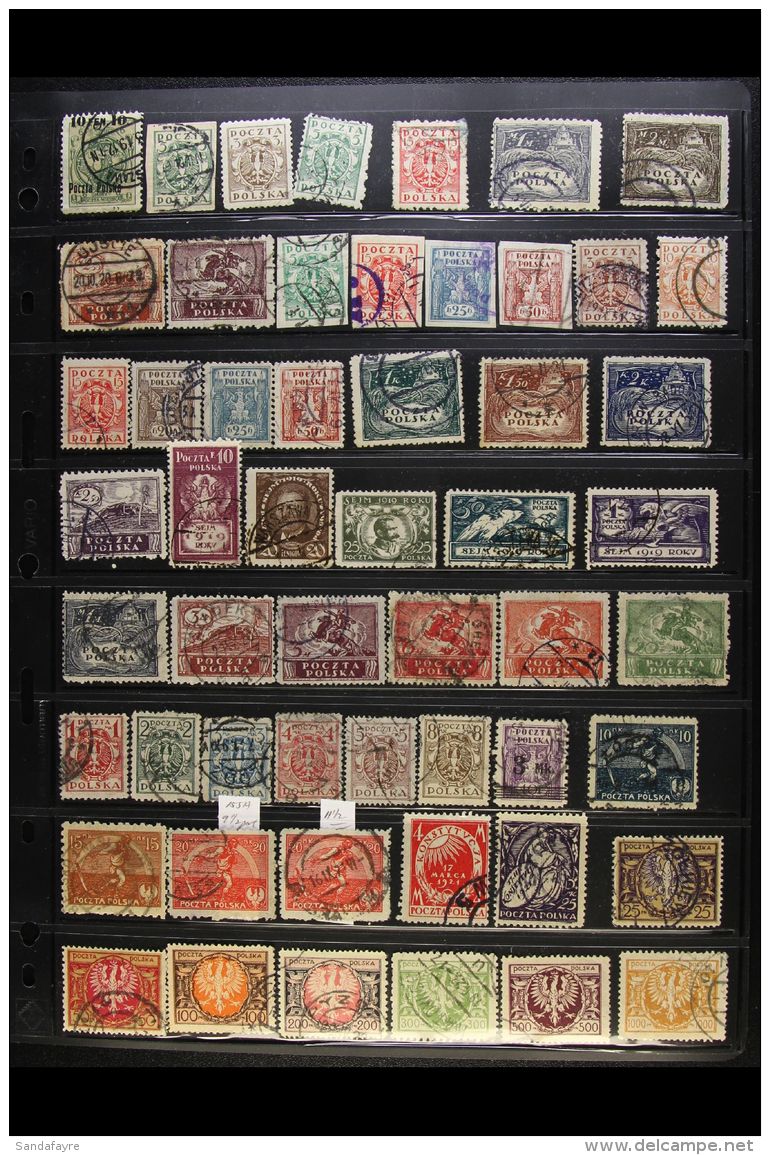 1918-1997 EXTENSIVE USED COLLECTION A Most Useful ALL DIFFERENT Collection Presented Chronologically On A Series... - Other & Unclassified