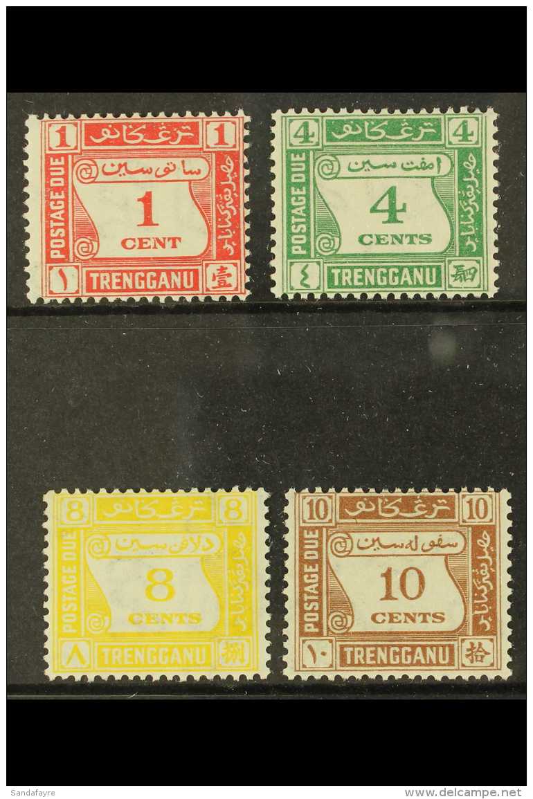 TRENGGANU POSTAGE DUES 1937 Complete Set, SG.D1/4, Very Fine Mint (4). For More Images, Please Visit... - Sonstige & Ohne Zuordnung