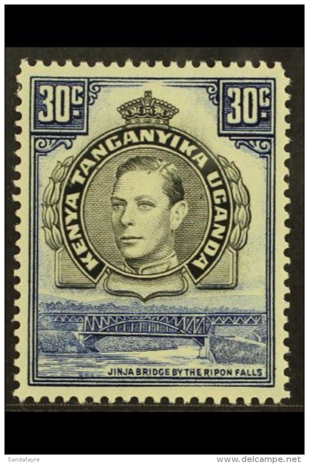 1941 30c Black And Dull Violet-blue, Perf 14, SG 141a, Very Fine Mint. For More Images, Please Visit... - Vide