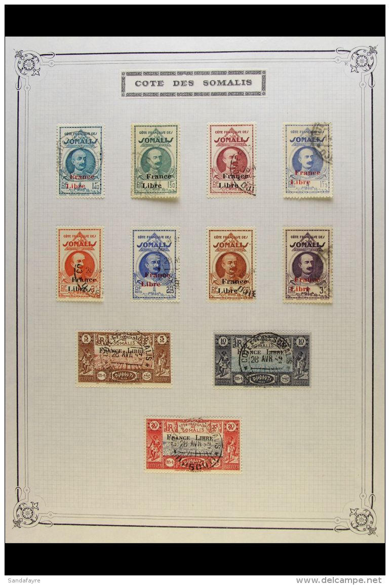 SOMALI COAST 1915-1967 VERY FINE USED COMPLETE RUN Of Postage Issues From 1915-16 Definitive Set Right Through To... - Sonstige & Ohne Zuordnung