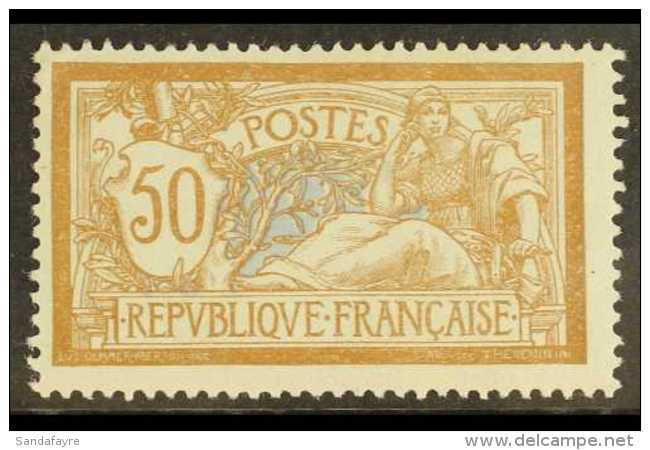 1900 50c Cinnamon And Lavender "Merson" (Yvert 120, SG 305) Fine Never Hinged Mint. For More Images, Please Visit... - Autres & Non Classés