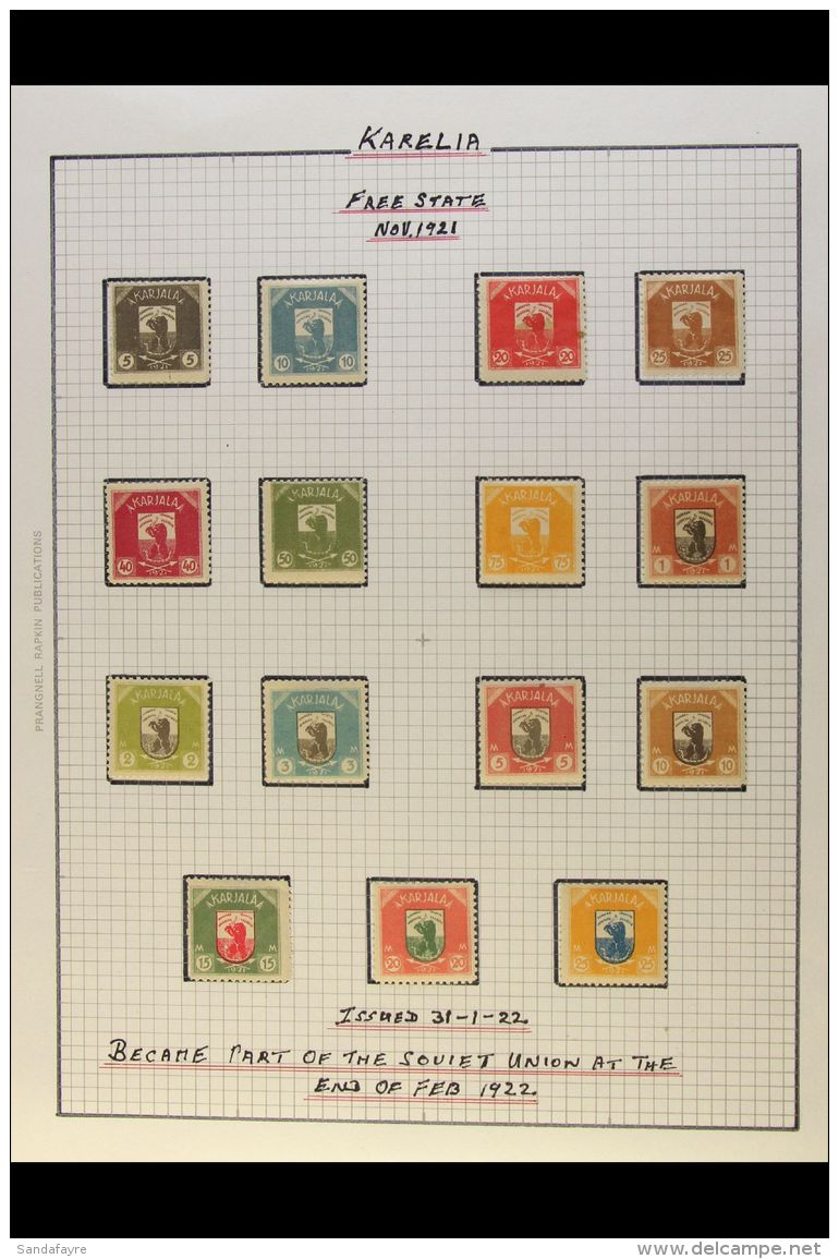 OCCUPATIONS COLLECTION 1919-42. A Most Useful Mint And Used (mostly Mint) Collection Presented Neatly On Album... - Otros & Sin Clasificación