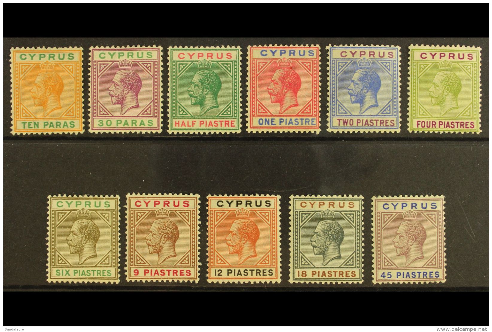 1912-12 Complete Set, SG 74/84, Fine Mint, Fresh Colours. (11 Stamps) For More Images, Please Visit... - Autres & Non Classés