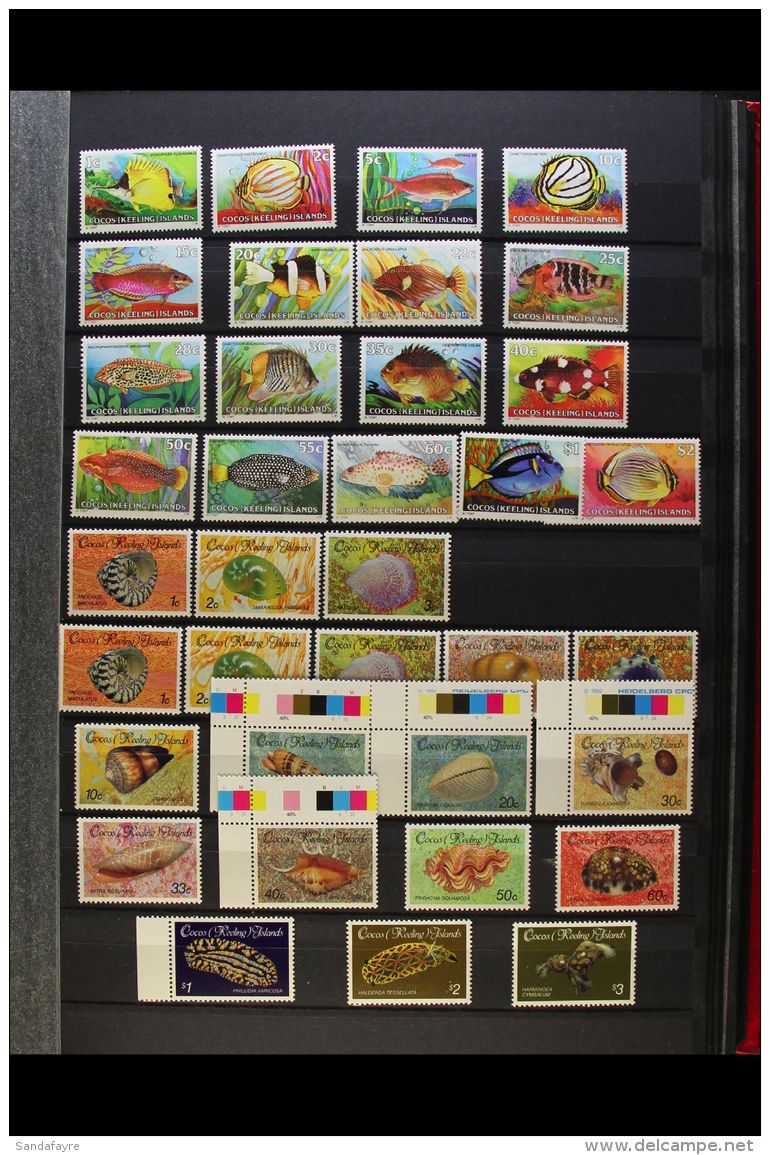 1969-90 NEVER HINGED MINT COLLECTION A Mostly All Different Collection Which Includes The Following Definitive... - Islas Cocos (Keeling)