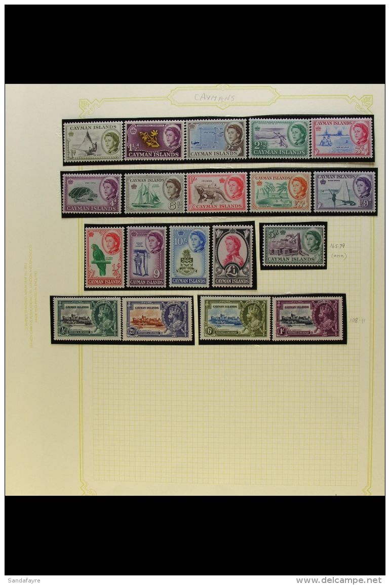 1902-83 FINE MINT COLLECTION An Attractive Collection On Album Pages With The Strongest Period Being Issues From... - Kaimaninseln