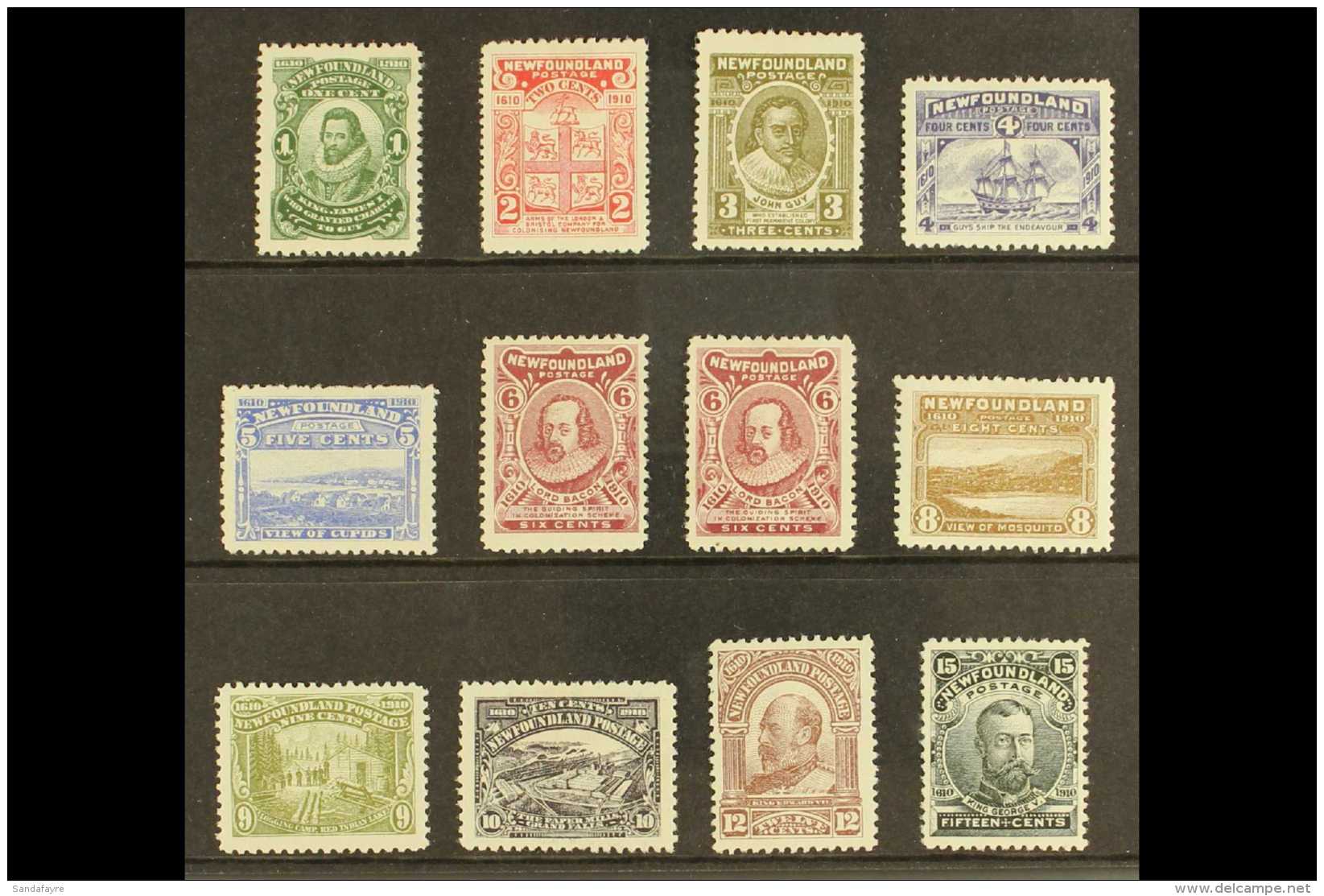 1910 Colonization (perf 12) Complete Set Including Both 6c Types, SG 95/105, Plus 100a, Fine Mint, Generally Well... - Otros & Sin Clasificación