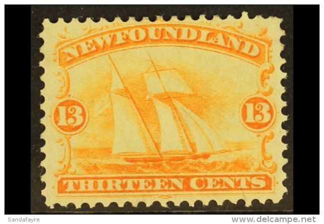 1865-70 13c Orange- Yellow Perf 12, SG 29, Mint Part OG, Well- Centered And Lovely. For More Images, Please Visit... - Autres & Non Classés