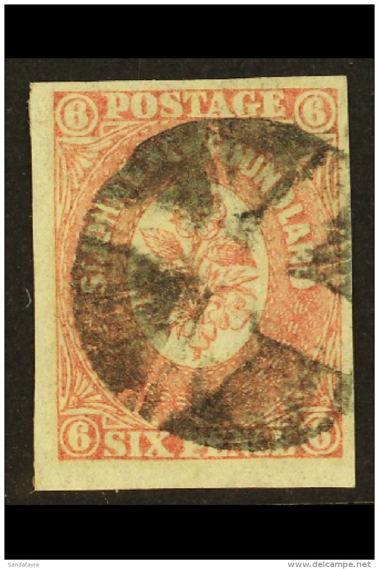 1862-64 6d Rose- Lake, SG 20, Fine Used With 4 Margins. For More Images, Please Visit... - Autres & Non Classés