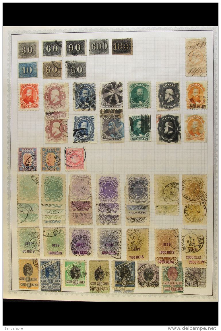 1850-1960 EXTENSIVE MINT &amp; USED COLLECTION. A Most Useful Collection Presented On Album Pages, Some Issues... - Other & Unclassified
