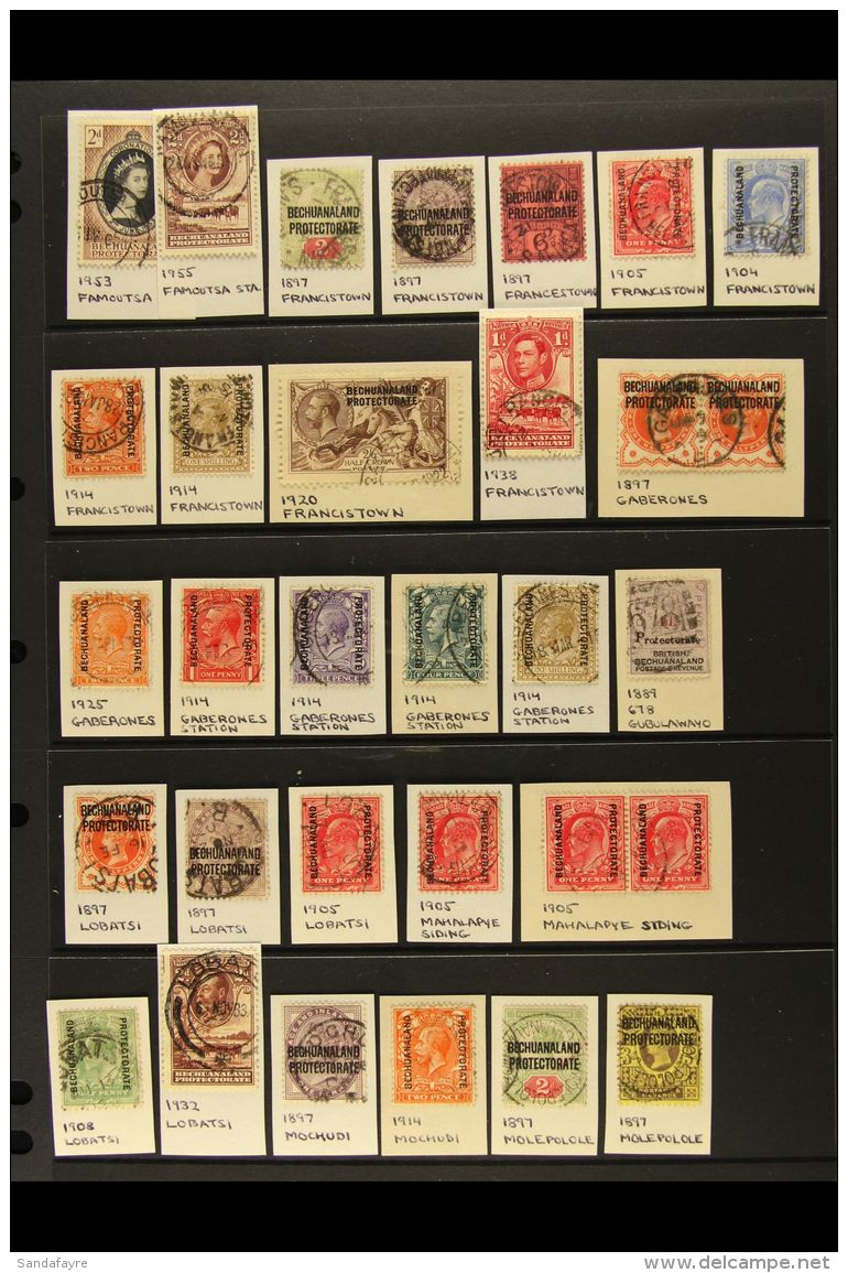 POSTMARKS COLLECTION An Attractive Range Of Clear To Fine Strikes On Mainly QV To KGV Stamps, Incl. 1891-94 To 1s,... - Otros & Sin Clasificación