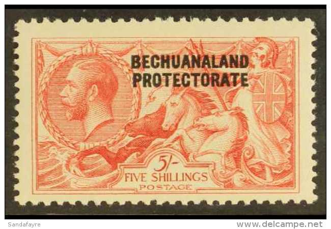 1913-24 5s Rose-carmine, B.W. Printing, SG 89, Very Fine Mint. For More Images, Please Visit... - Otros & Sin Clasificación