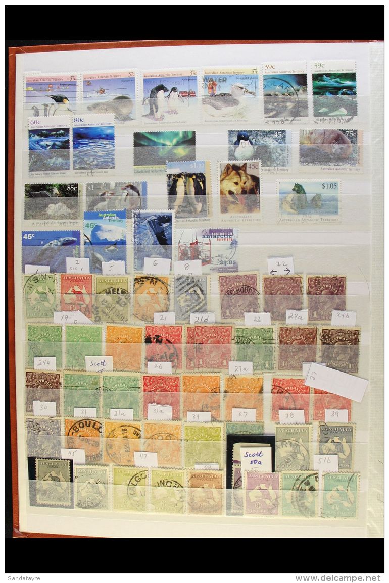 1913-1997 EXTENSIVE USED COLLECTION CAT &pound;1500+ A Delightful Fine Used Collection With Much Postmark Interest... - Autres & Non Classés