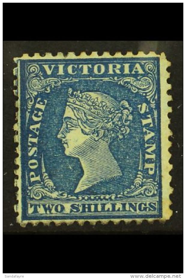 VICTORIA 1867 2s Dark Blue / Green Perf 13 On Saunders Paper, SG 130a, Mint. For More Images, Please Visit... - Sonstige & Ohne Zuordnung