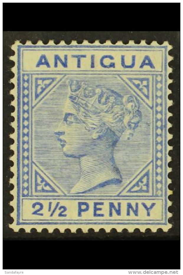 1884 VARIETY 2&frac12;d Ultramarine, Wmk Crown CA, Variety "Large 2 In &frac12; With Slanting Foot" - (Type B), SG... - Autres & Non Classés