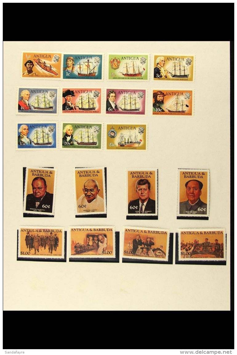 QEII MINT COLLECTION In An Album, We See Issues To About 1970 (odd Later Seen), We See A Range Of GB Incl. Freedom... - Otros & Sin Clasificación