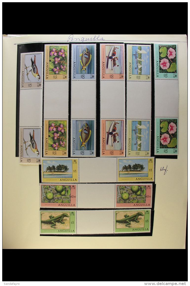 LEEWARD ISLANDS "NEW ISSUES" COLLECTION 1976-79 All Different Never Hinged Mint Collection With Sets, Gutter... - Sonstige & Ohne Zuordnung