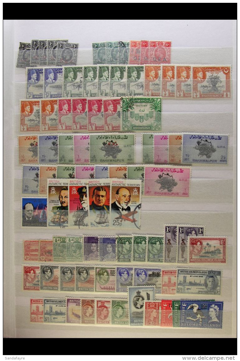 BRITISH COMMONWEALTH RANGES. Late 19th Century To 1970's Mint &amp; Used Stamps With Light Duplication On Stock... - Otros & Sin Clasificación