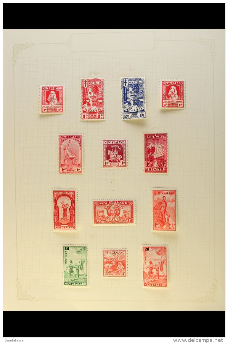 BRITISH PACIFIC - VERY FINE MINT COLLECTION An All Different Collection Of Stamps From The Reigns Of King George V... - Otros & Sin Clasificación