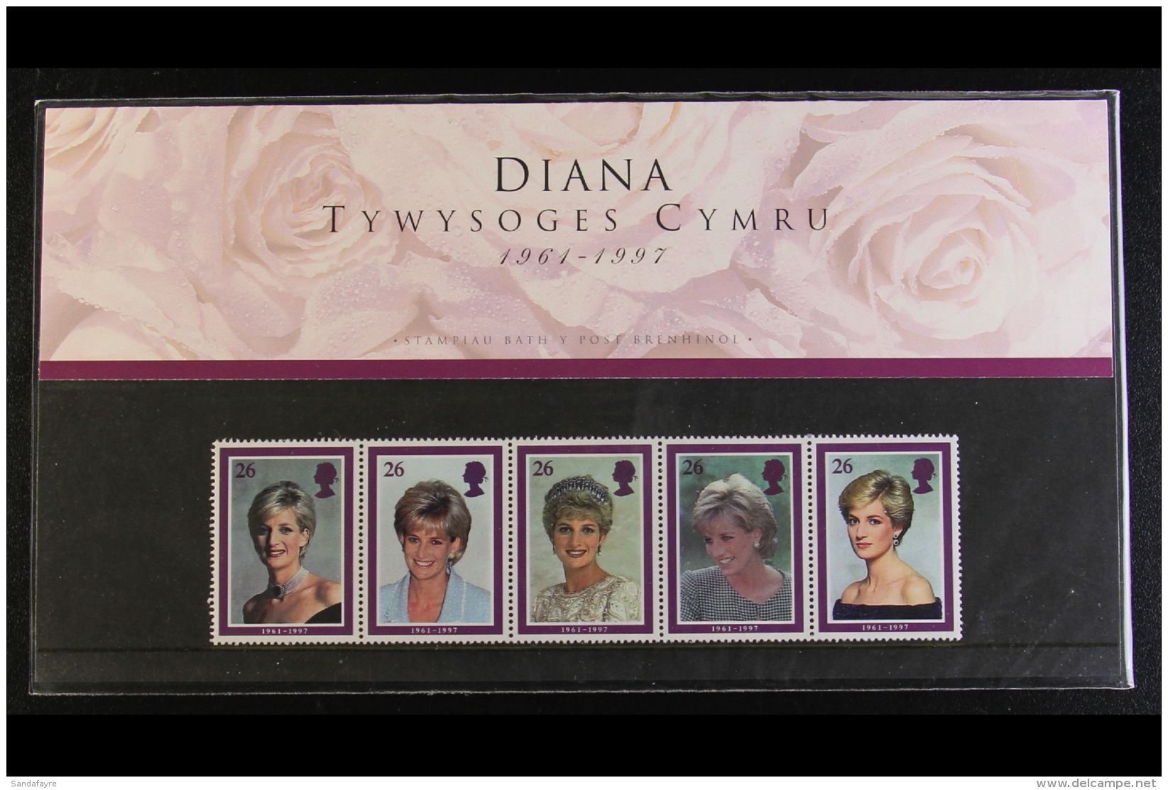 1998 WELSH Princess Diana Presentation Pack, Very Fine. For More Images, Please Visit... - Otros & Sin Clasificación