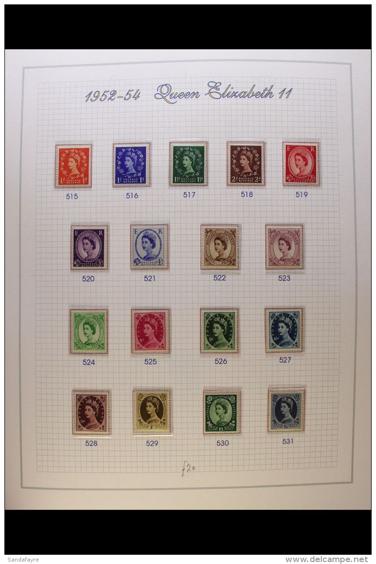 1953-2014 EXTENSIVE MINT / NHM DEFINITIVES COLLECTION A Fabulous Collection, Neatly Presented In Mounts On Home... - Otros & Sin Clasificación