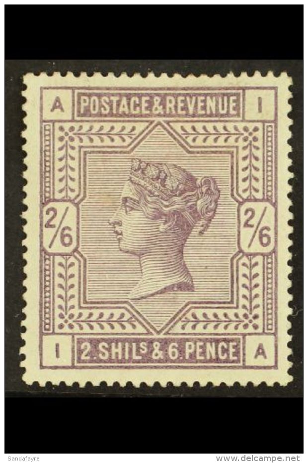 1882 2s 6d Deep Lilac, SG 179, Superb Mint Og. Lovely Stamp. For More Images, Please Visit... - Sonstige & Ohne Zuordnung