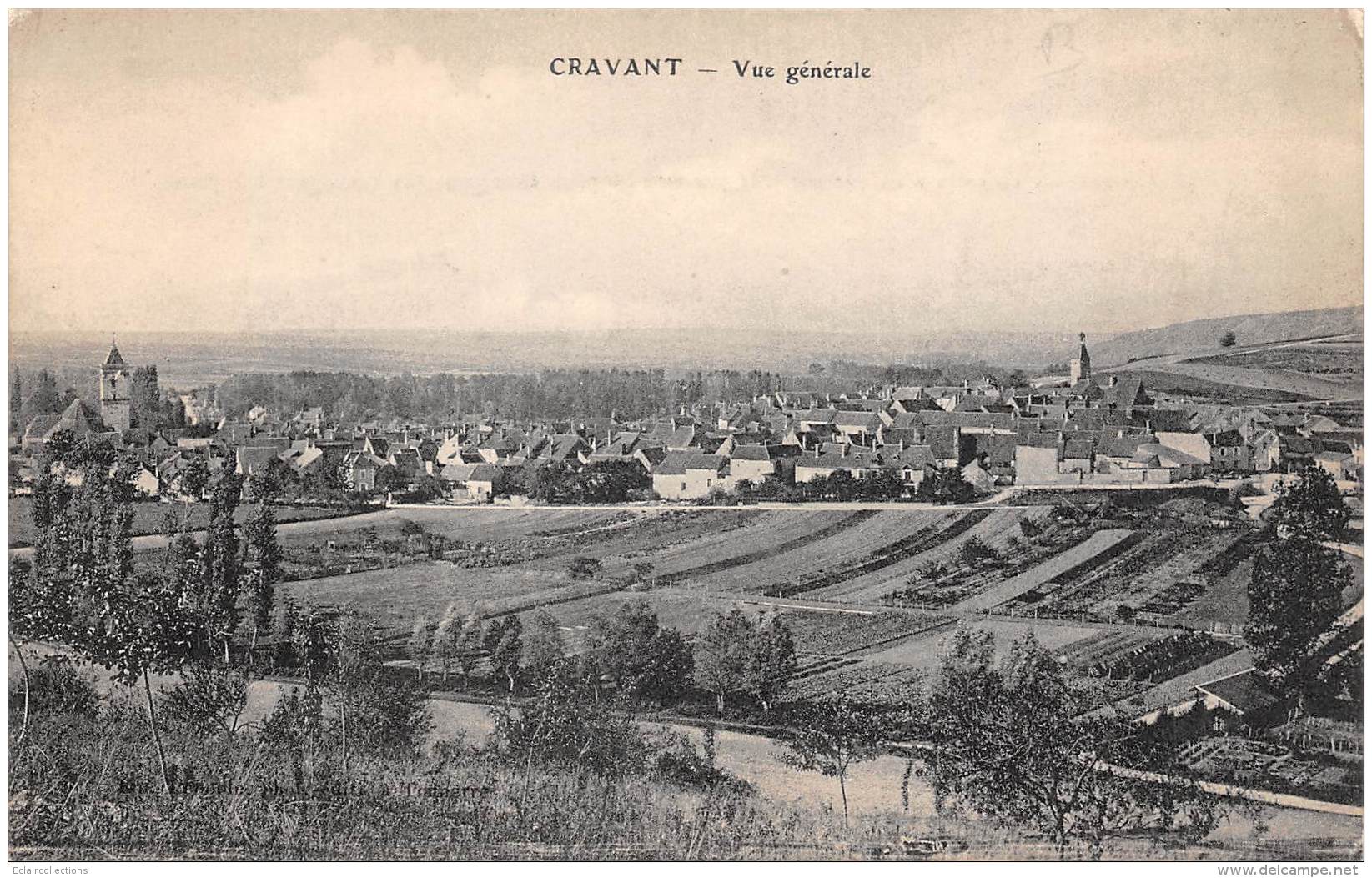 Cravant        89      Vue Générale    (voir Scan) - Autres & Non Classés