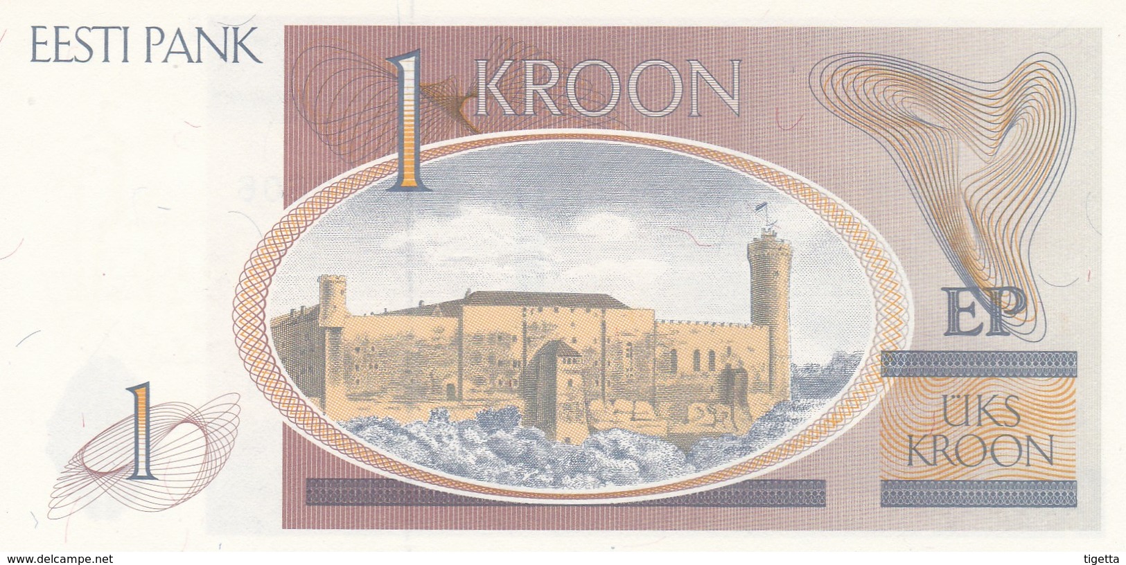 ESTONIA  1 KROON  1992   FDS - Estonie