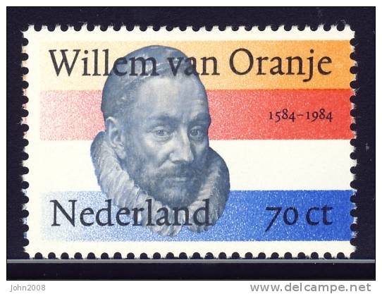 Niederlande / Netherlands 1984 : Mi 1256 *** - Prins Willen Van Oranje - Nuevos