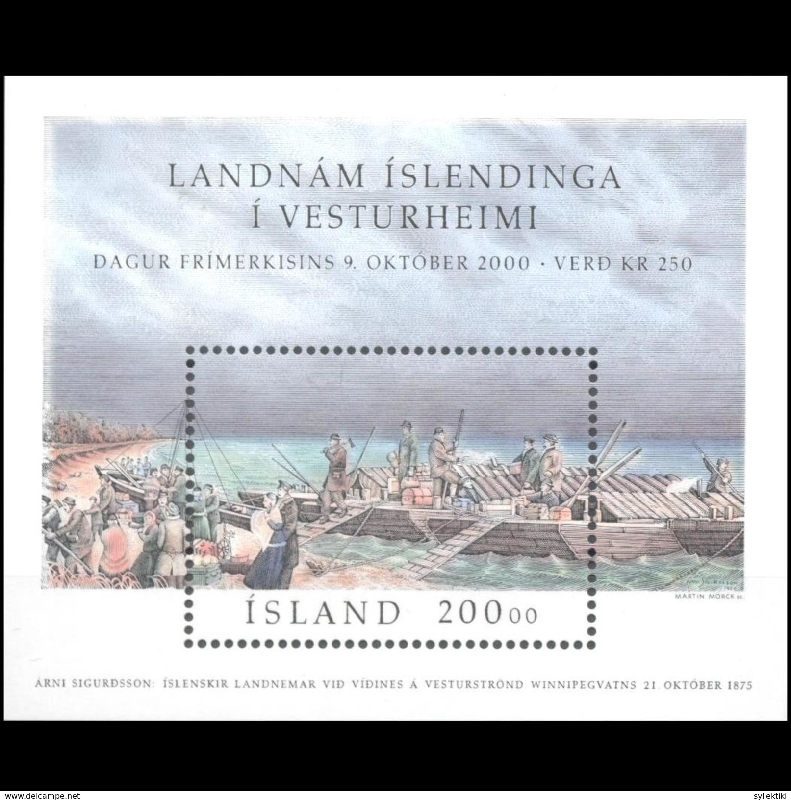 ICELAND 2000 MNH MINIATURE SHEET No27 - Nuovi