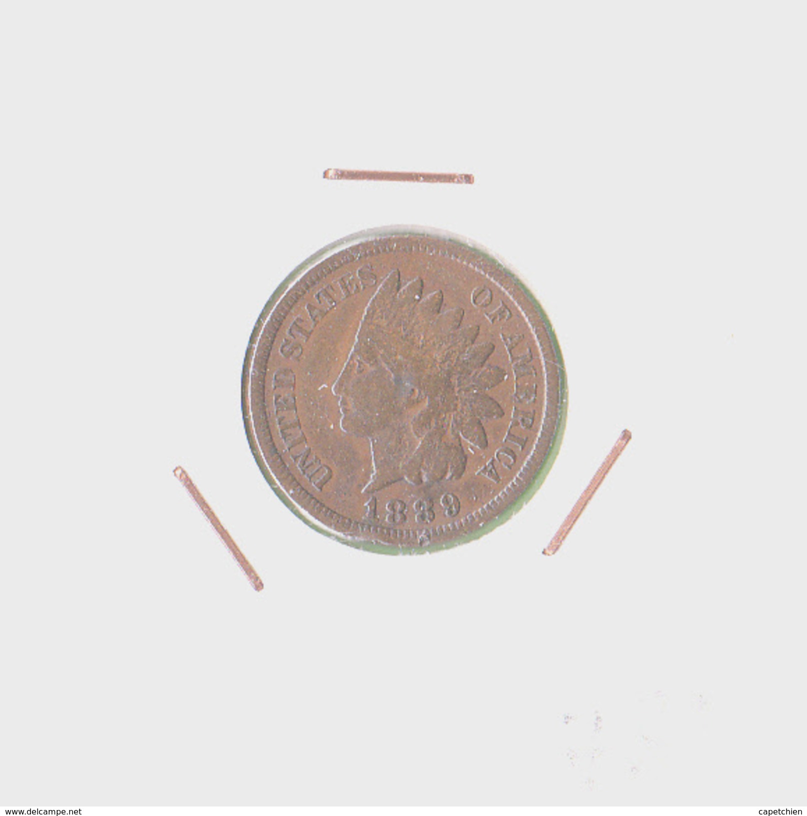 ETAT - UNIS / ONE CENT / 1889 - 1859-1909: Indian Head