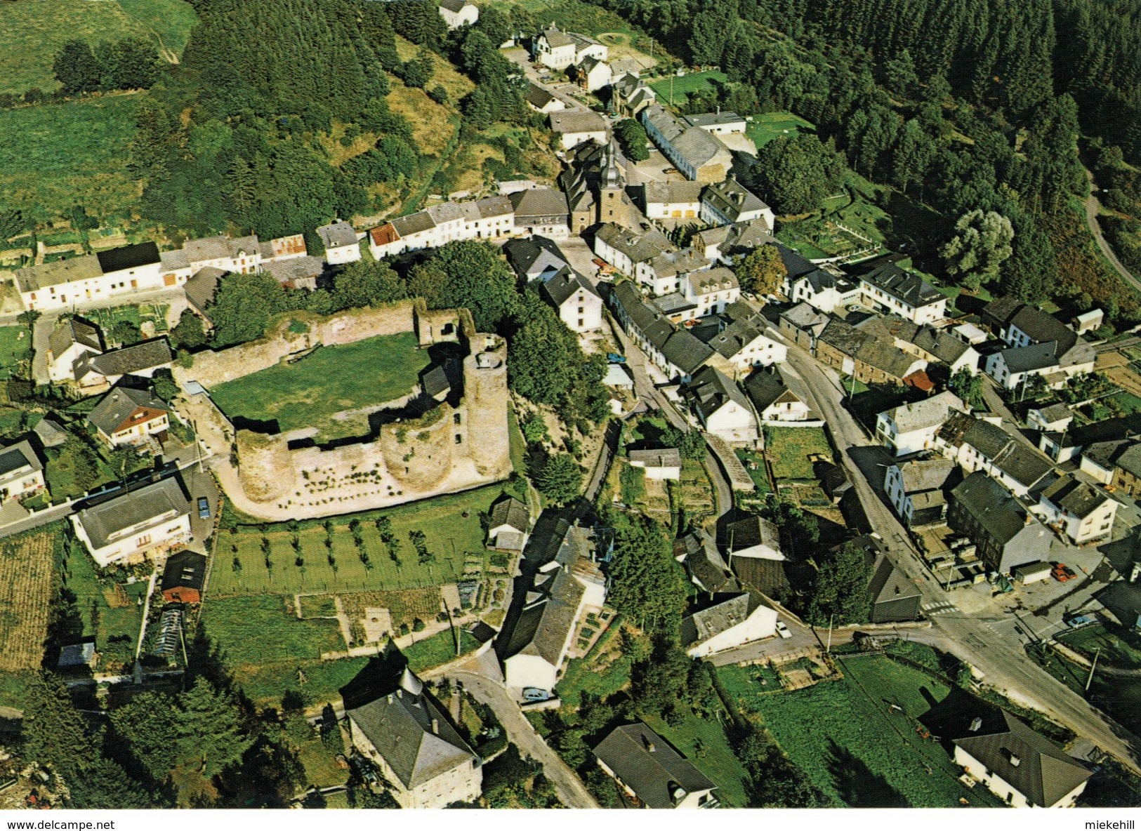 BURG-REULAND -VUE AERIENNE - Burg-Reuland