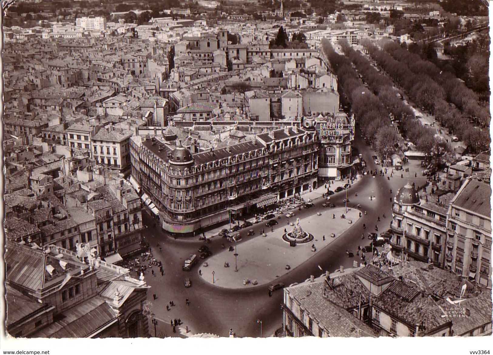 MONTPELLIER: Place De La Comédie (en Avion Au Dessus De...) - Montpellier