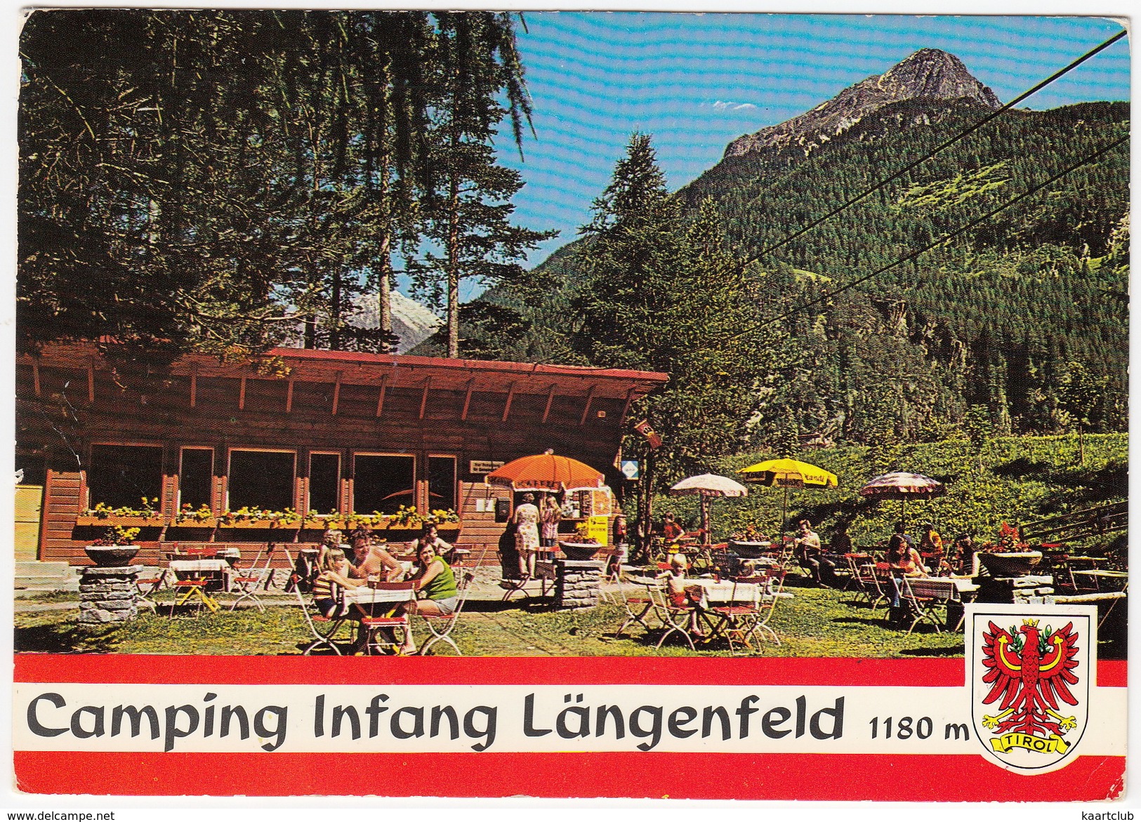 Längenfeld - Camping  'Infang' - 1180 M - Austria) - Längenfeld